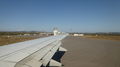 Opouštíme maličké kythirské letiště....