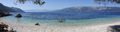 od kostelíku v předchozí fotce zde vede kratší kozí stezka na Kedros beach a zde byl i moment, kdy se mi potento foťák :-D